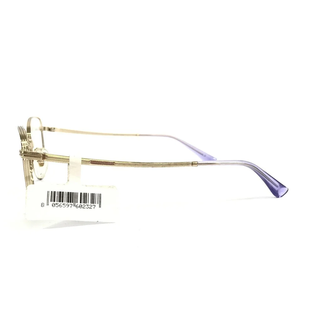 Vogue Eyeglasses Frames VO4229 5141 Purple Gold Cat Eye Wire Rim 51-18-140